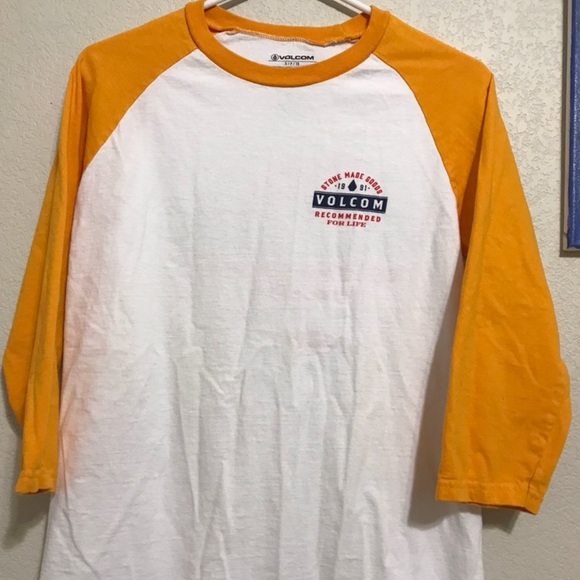 Mens volcom baseball tee - Picture 2 of 2